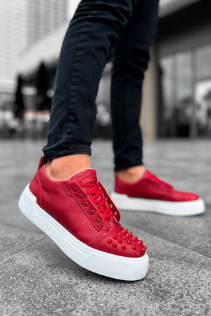 CH169 - CBT Thorn Men Sneaker Red - chekich.com