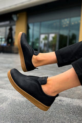 CH195 - CKT Rigidus Erkek Ayakkabı SIYAH - chekich.com