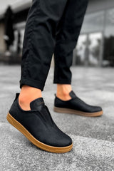 CH195 - CKT Rigidus Erkek Ayakkabı SIYAH - chekich.com