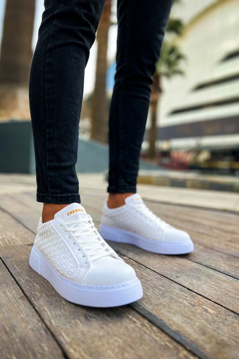 CH203 OBT Maglieria Men Sneaker White - chekich.com