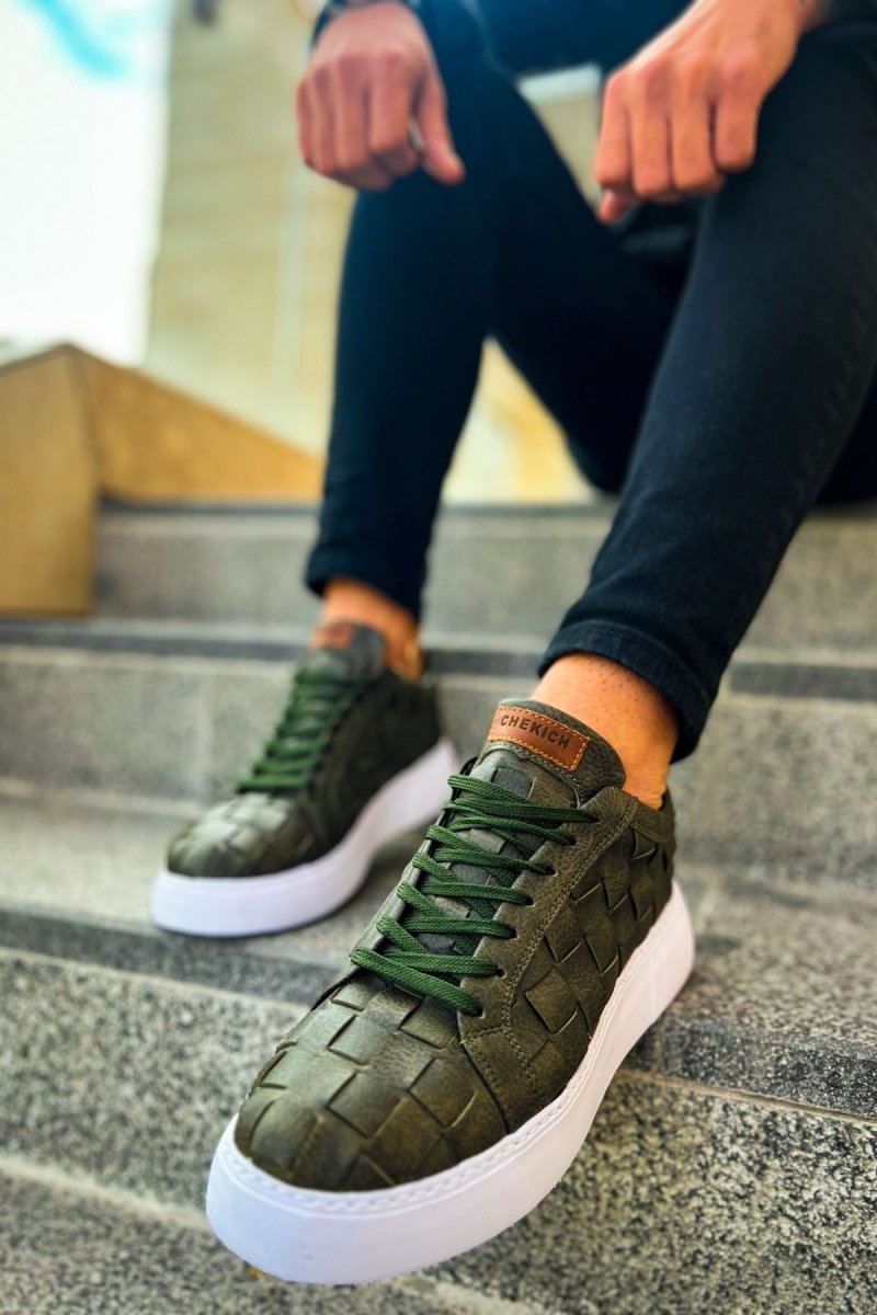 CH209 OBT Vimini Men Sneaker Khaki - chekich.com