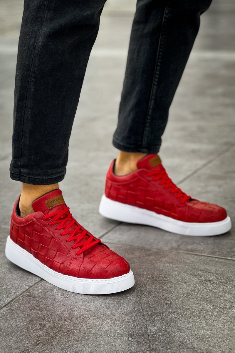 CH209 OBT Vimini Men Sneaker Red - chekich.com