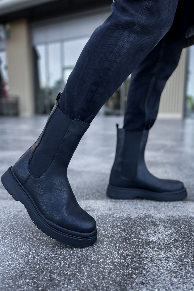 CH223 - CST Alaska Erkek Bot SIYAH - chekich.com