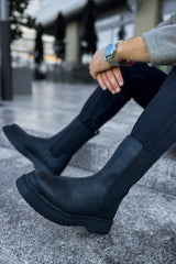 CH223 - CST Alaska Erkek Bot SIYAH - chekich.com