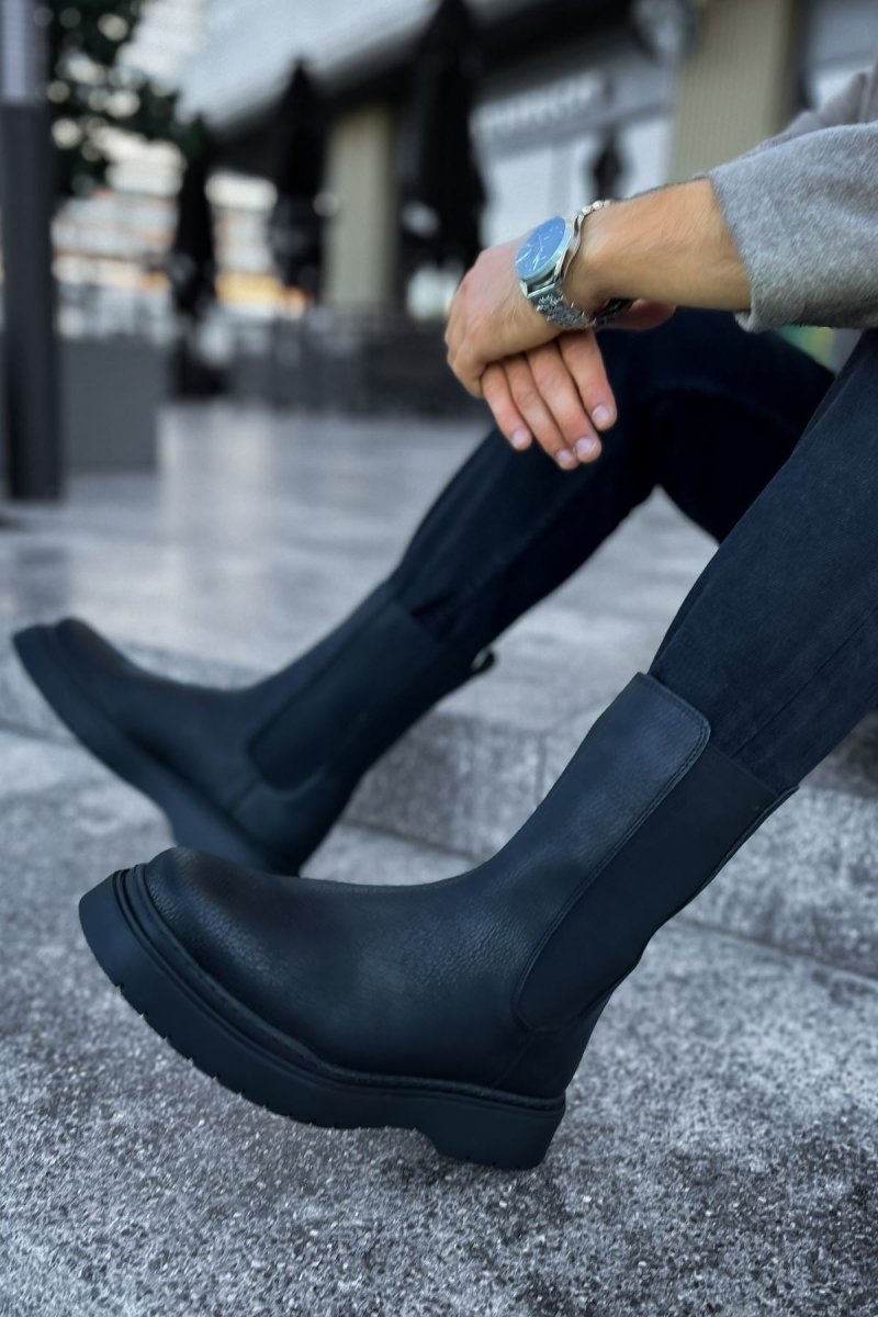 CH223 - CST Alaska Erkek Bot SIYAH - chekich.com