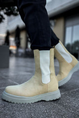 CH223 - SRT Alaska Süet Erkek Bot KUM - chekich.com