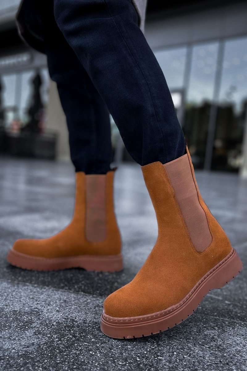 CH223 - SRT Alaska Süet Erkek Bot TABA - chekich.com