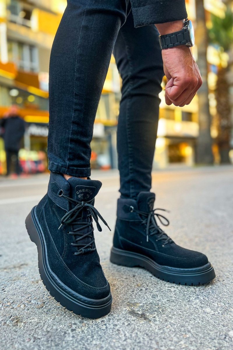 CH225 SRT Impact Men's Boots Black - chekich.com