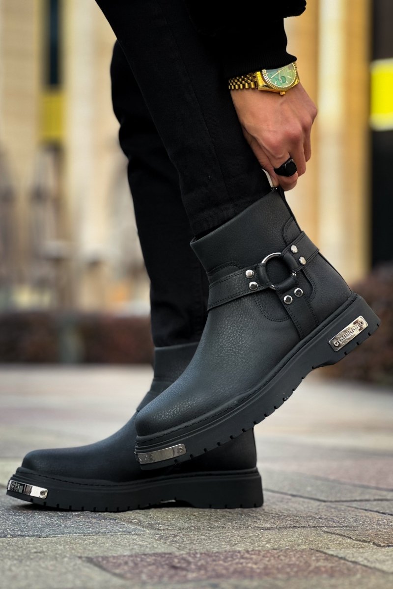 CH227 - CST Yukon Men's Boots Black - chekich.com