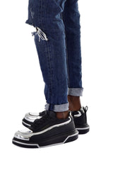 CH241 - CST Signature Line Up Erkek Ayakkabı SIYAH/GUMUS - chekich.com