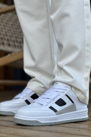 CH2410 - CBT Avax White/Black Men Sneaker - chekich.com