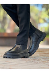 CH2433 - FRT Erkek Bot SIYAH - chekich.com