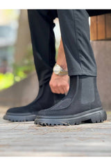 CH2433 - SST Erkek Bot SIYAH - chekich.com