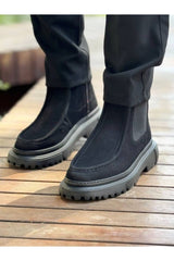 CH2433 - SST Erkek Bot SIYAH - chekich.com