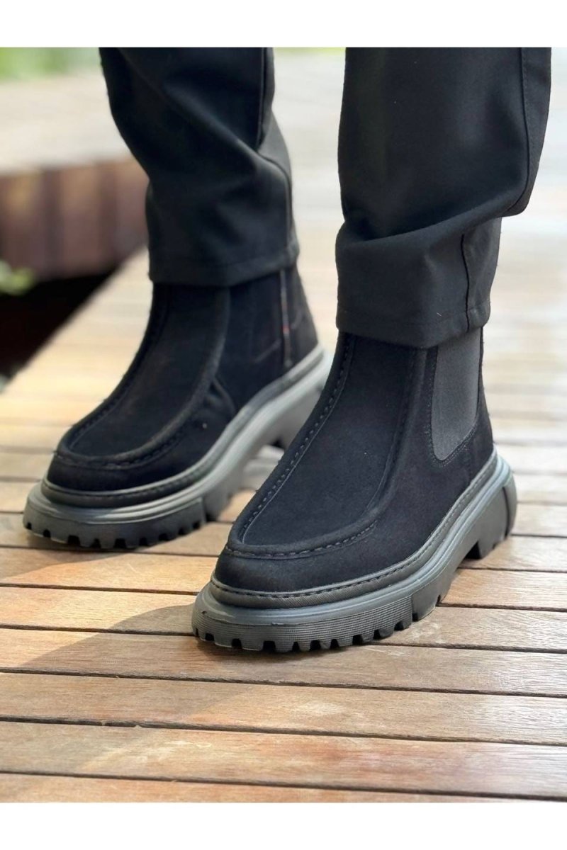 CH2433 - SST Erkek Bot SIYAH - chekich.com