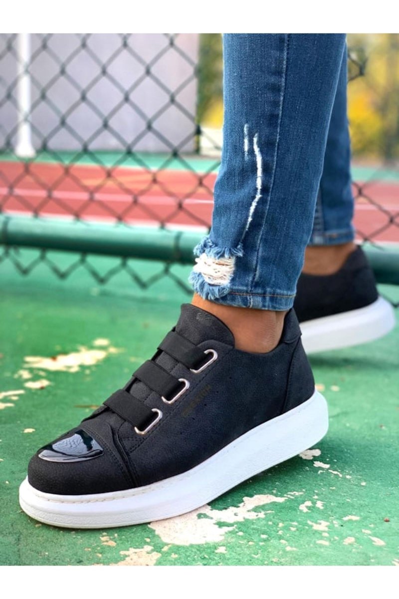 CH251 - CBT Mirror Men Sneaker Black - chekich.com