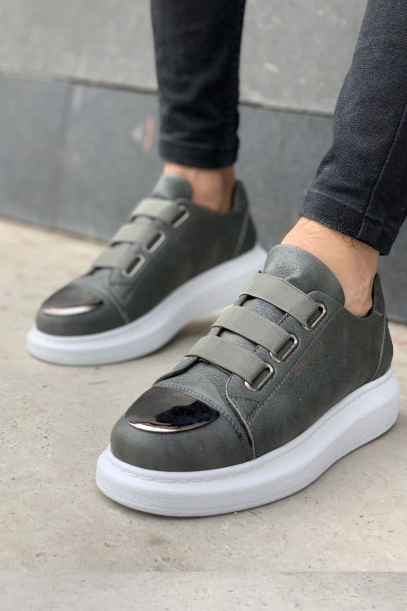 CH251 - CBT Mirror Men Sneaker Grey - chekich.com