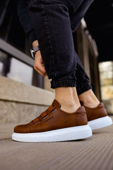 CH253 - CBT Mirror Non Erkek Ayakkabı TABA - chekich.com