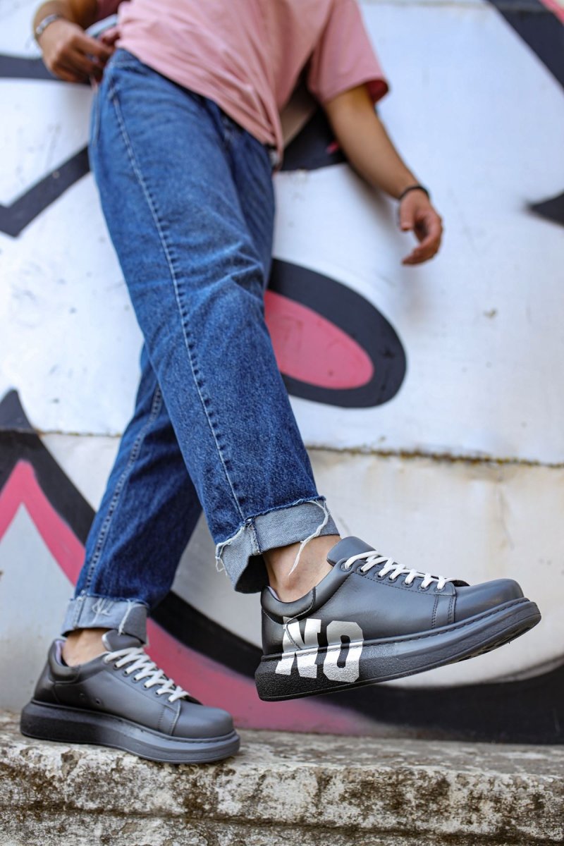 CH254 - CBT Pittura Men Sneaker 402 YS Grey / KOYU Grey - chekich.com