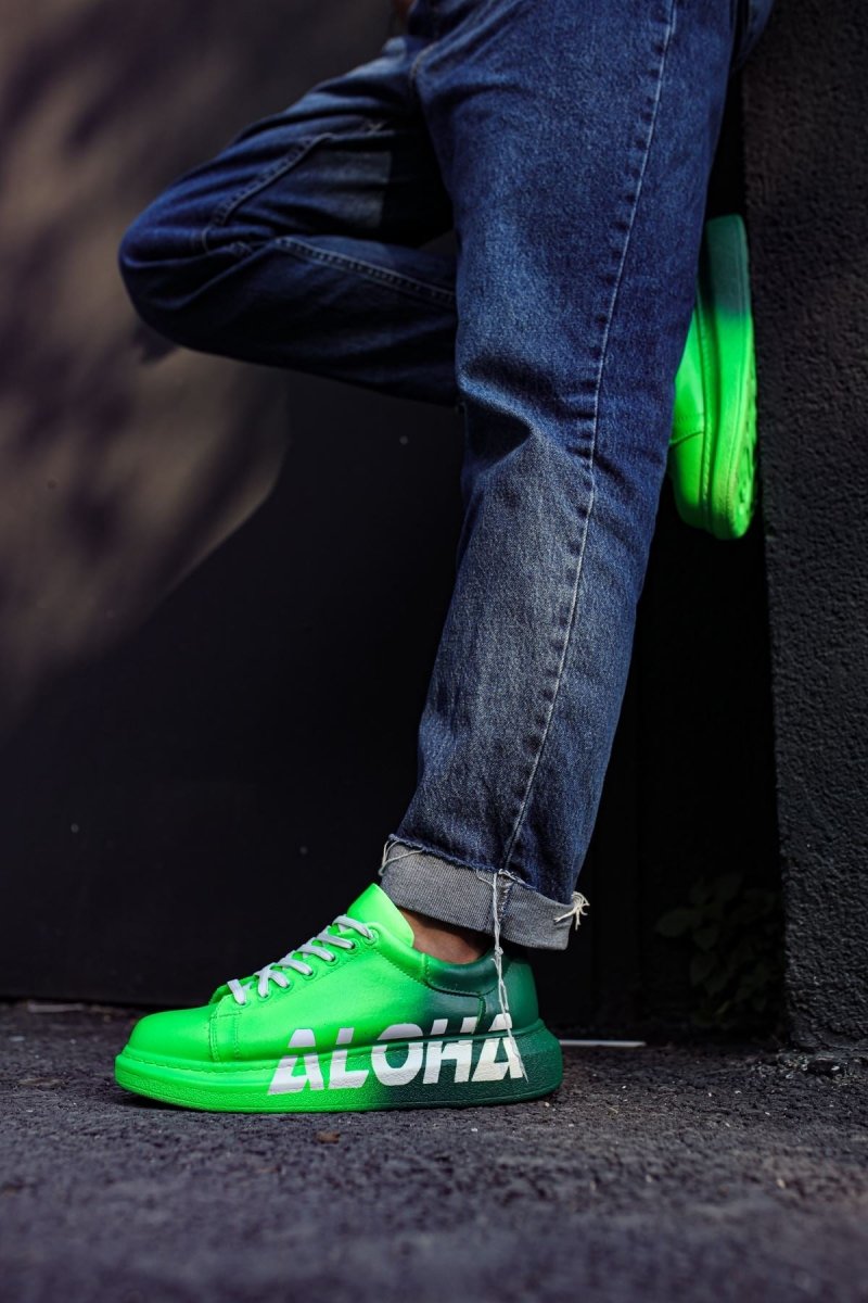 CH254 - CBT Pittura Men Sneaker 403 ALH Green / KOYU Green - chekich.com