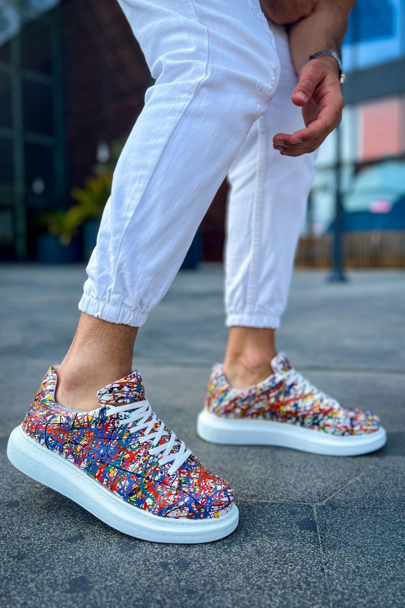 CH254 - CBT Pittura Men Sneaker 537 CRAZY SPLUSH - chekich.com