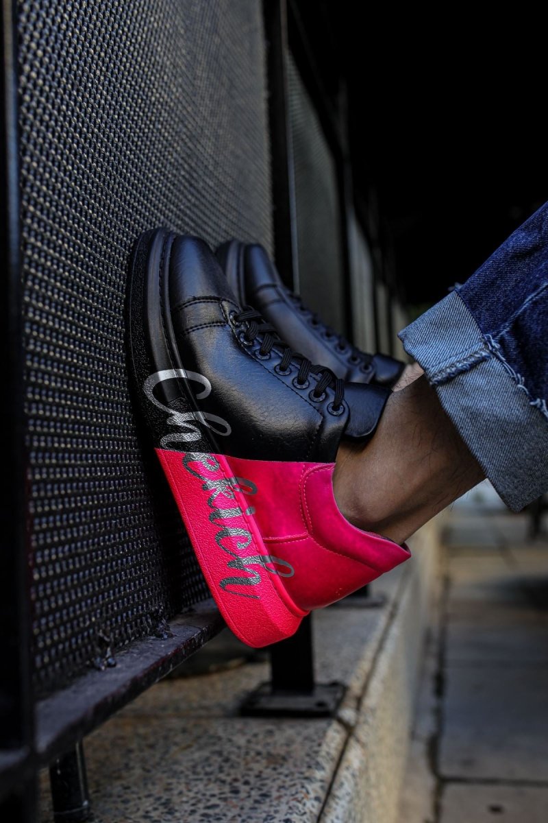CH254 - CST Pittura Men Sneaker 477 Black / PEMBE CHEKICH - chekich.com