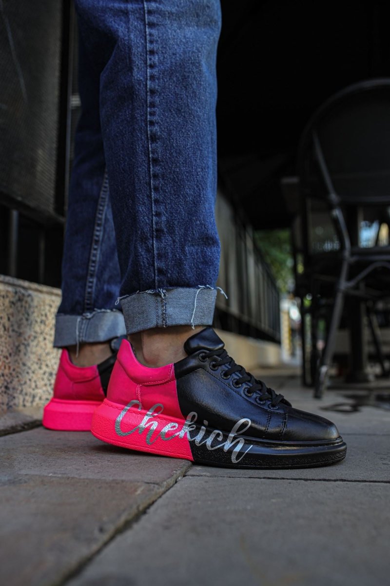 CH254 - CST Pittura Men Sneaker 477 Black / PEMBE CHEKICH - chekich.com