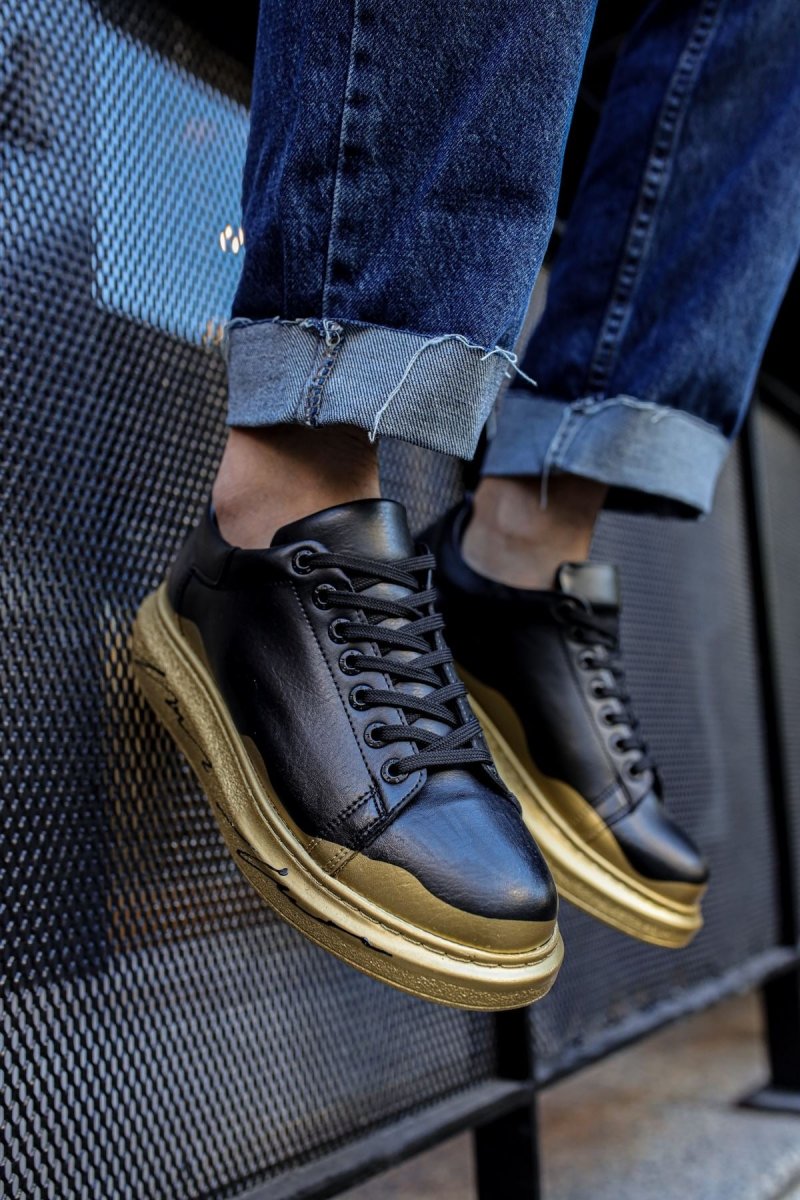 CH254 - CST Pittura Men Sneaker 482 GOLD YALDIZ TanN - chekich.com