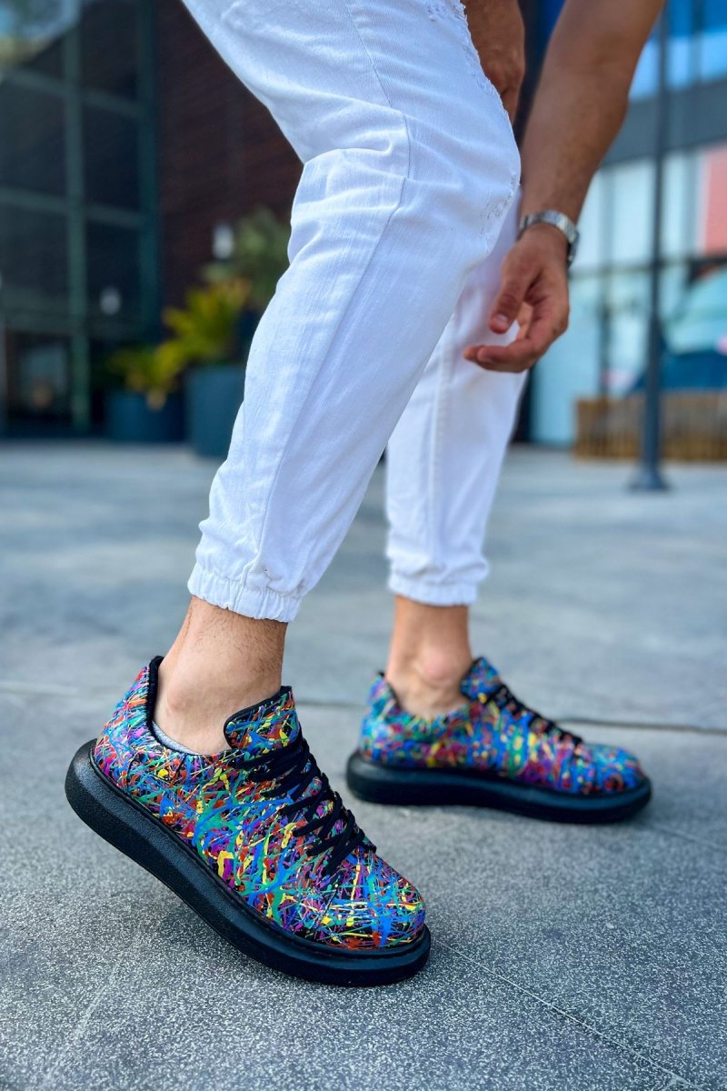 CH254 - CST Pittura Men Sneaker 538 CRAZY SPLUSH - chekich.com