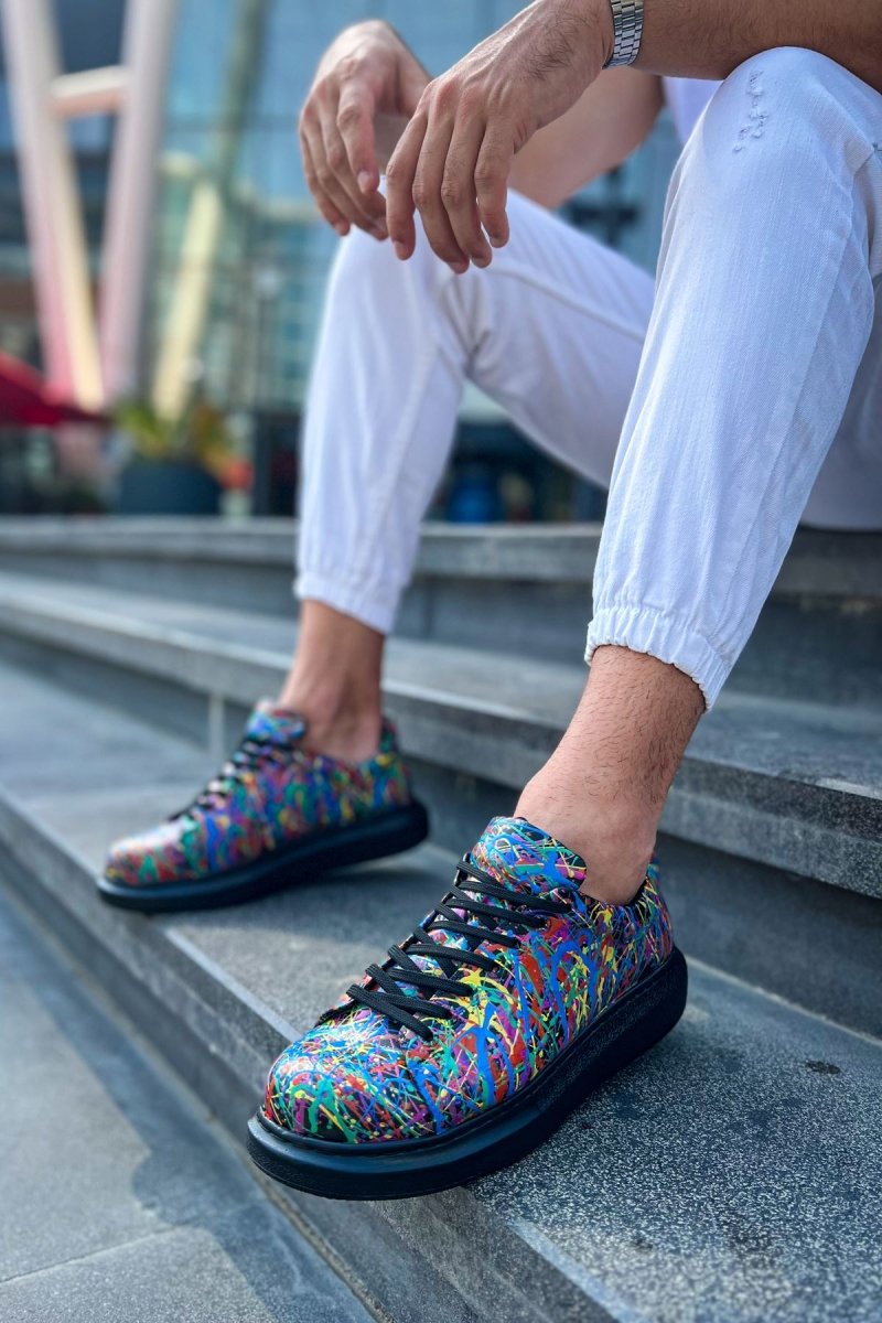CH254 - CST Pittura Men Sneaker 538 CRAZY SPLUSH - chekich.com
