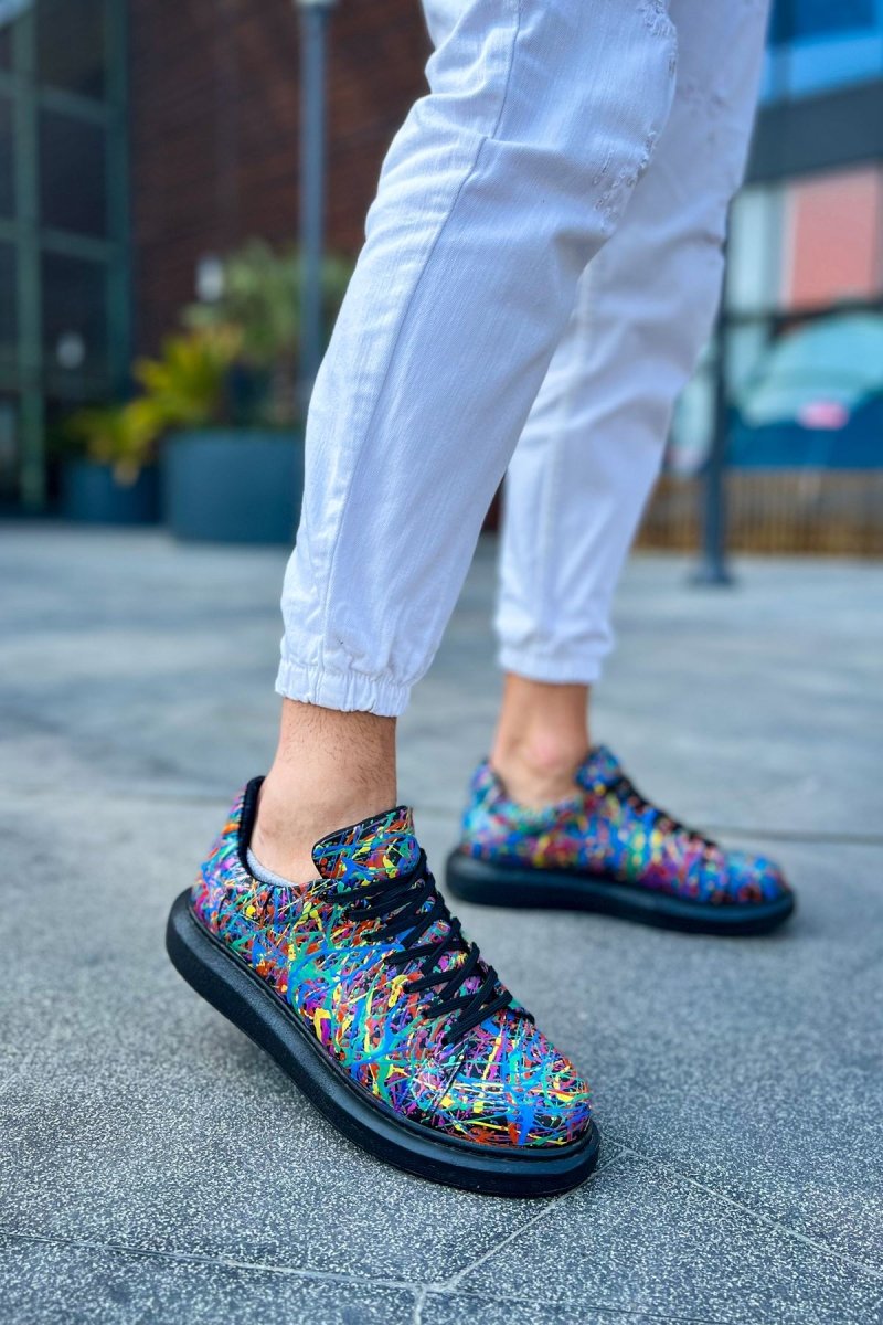 CH254 - CST Pittura Men Sneaker 538 CRAZY SPLUSH - chekich.com
