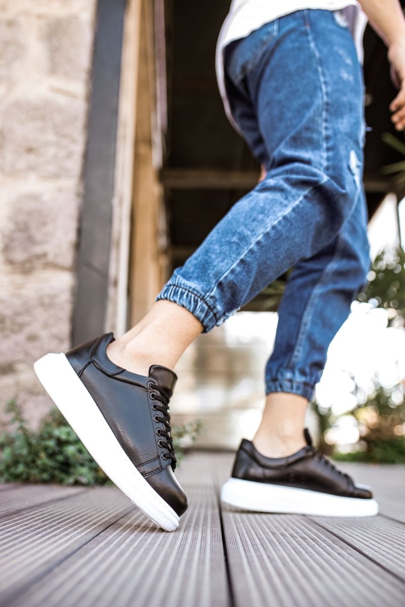 CH257 - CBT Estrella Erkek Ayakkabı SIYAH - chekich.com