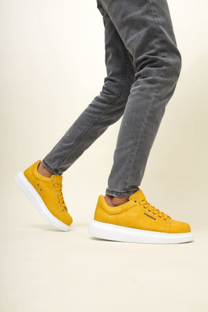 CH257 - CBT Estrella Men Sneaker Yellow - chekich.com