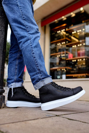 CH258 - CBT Roma Men's Boots Black - chekich.com