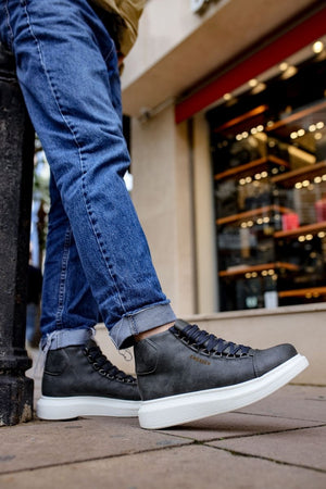 CH258 - CBT Roma Men's Boots Grey - chekich.com