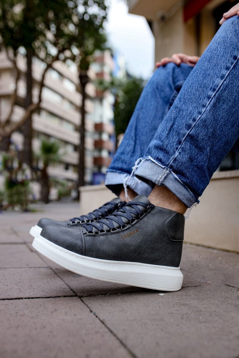CH258 - CBT Roma Men's Boots Grey - chekich.com