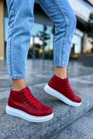 CH258 - CBT Roma Men's Boots Red - chekich.com