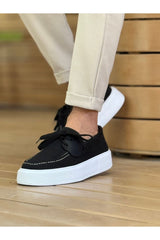 CH2602 - Triko Erkek Ayakkabı SIYAH - chekich.com