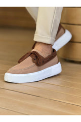 CH2602 - Triko Erkek Ayakkabı TABA - chekich.com