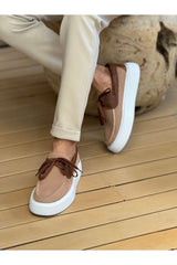 CH2602 - Triko Erkek Ayakkabı TABA - chekich.com