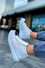 CH267 - CBT Roma Mirror Erkek Bot BEYAZ - chekich.com