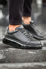 CH295 - CST Sollıevo Erkek Ayakkabı SIYAH - chekich.com