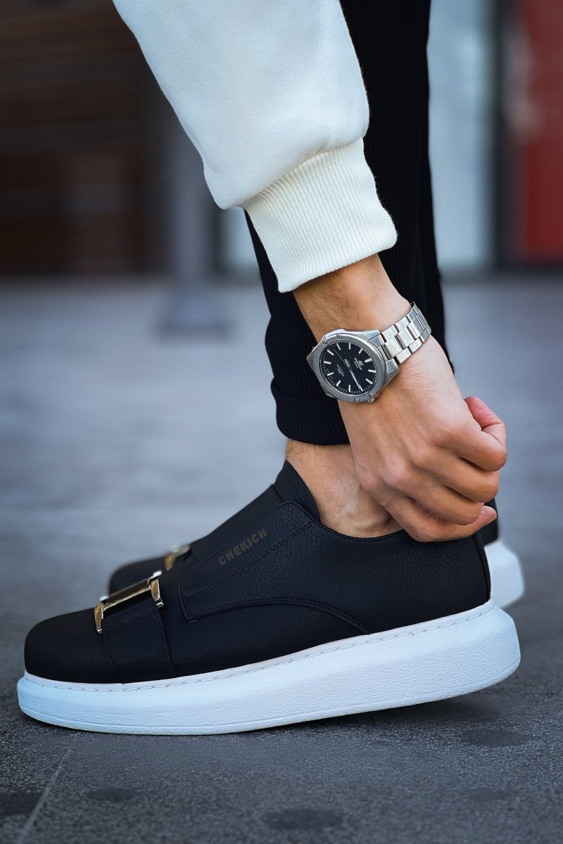 CH297 - CBT Men Sneaker Black - chekich.com