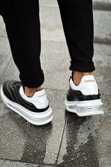 CH299 - GBT Sollıevo Erkek Ayakkabı SIYAH/BEYAZ - chekich.com