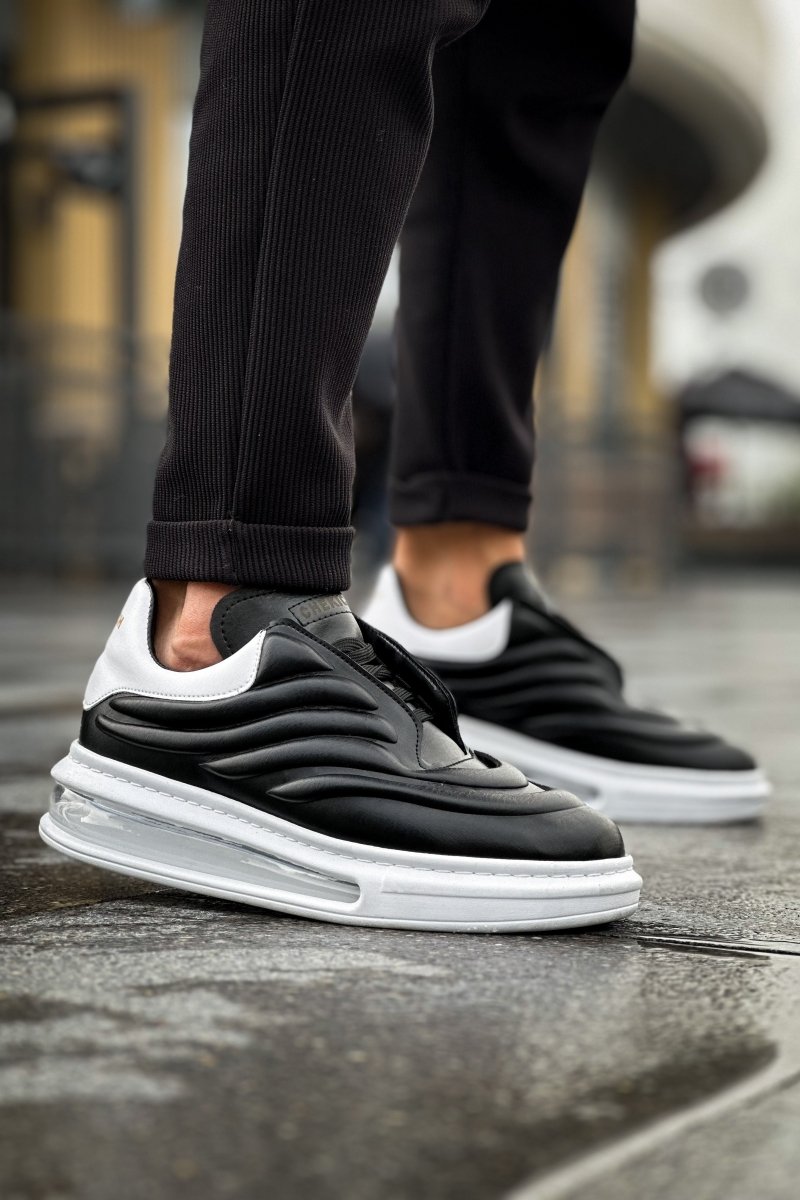 CH299 GBT Sollıevo Men Sneaker Black/White - chekich.com