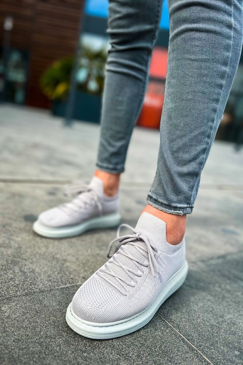 CH307 RT Tricot Men Sneaker Grey - chekich.com