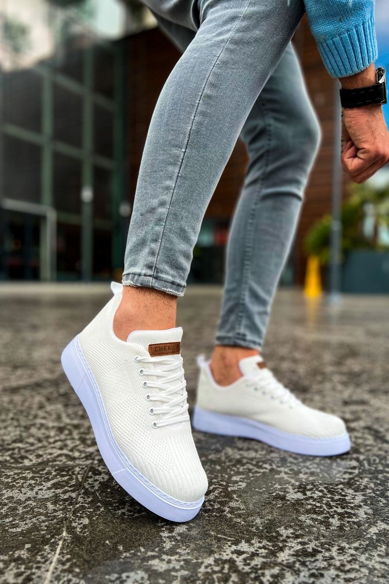 CH413 - TBT Crew Men Sneaker White - chekich.com