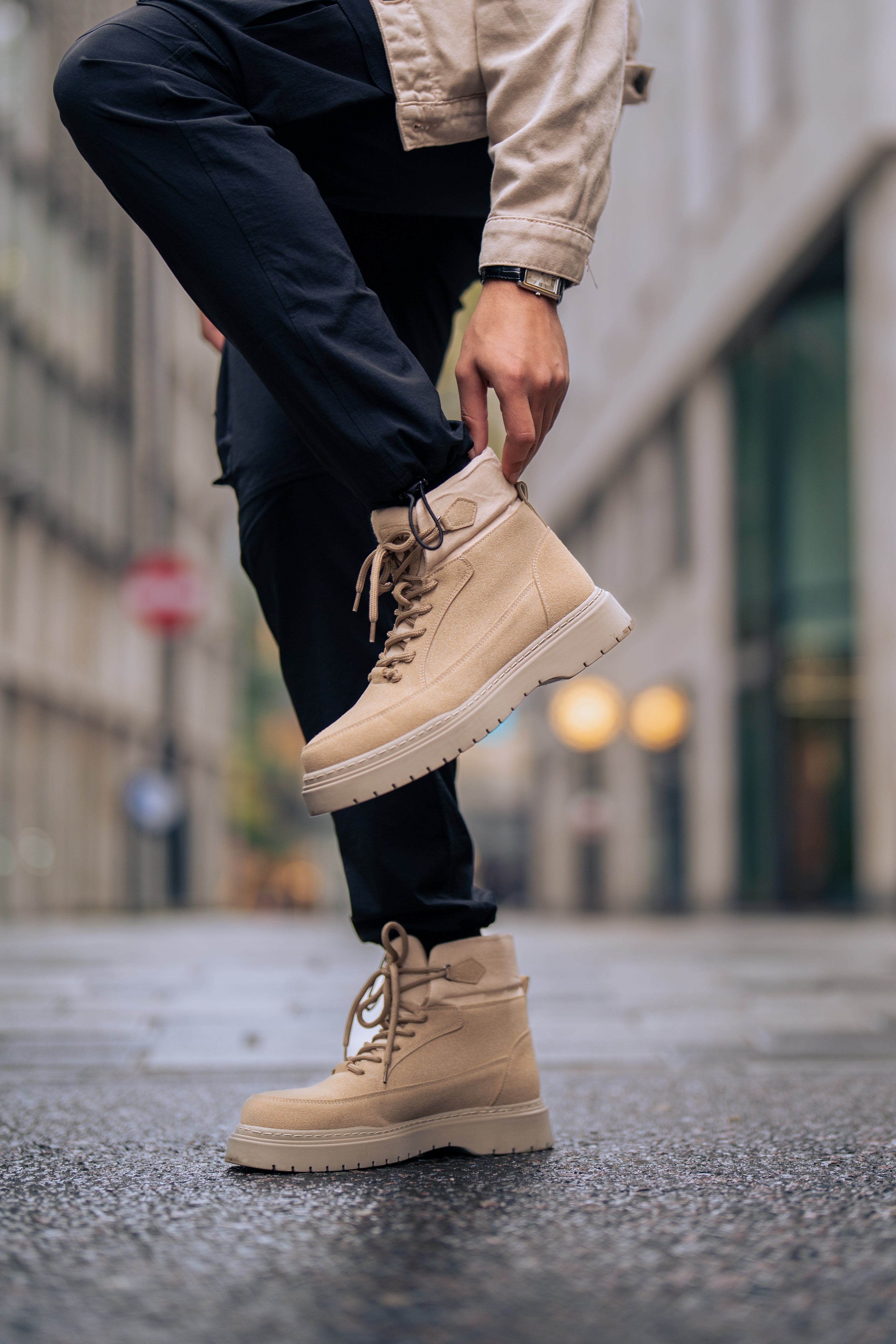 CH225 SRT Impact Men's Boots Sand Color
