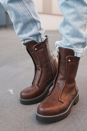 CH027 - CST Quebec Men's Boots Brown