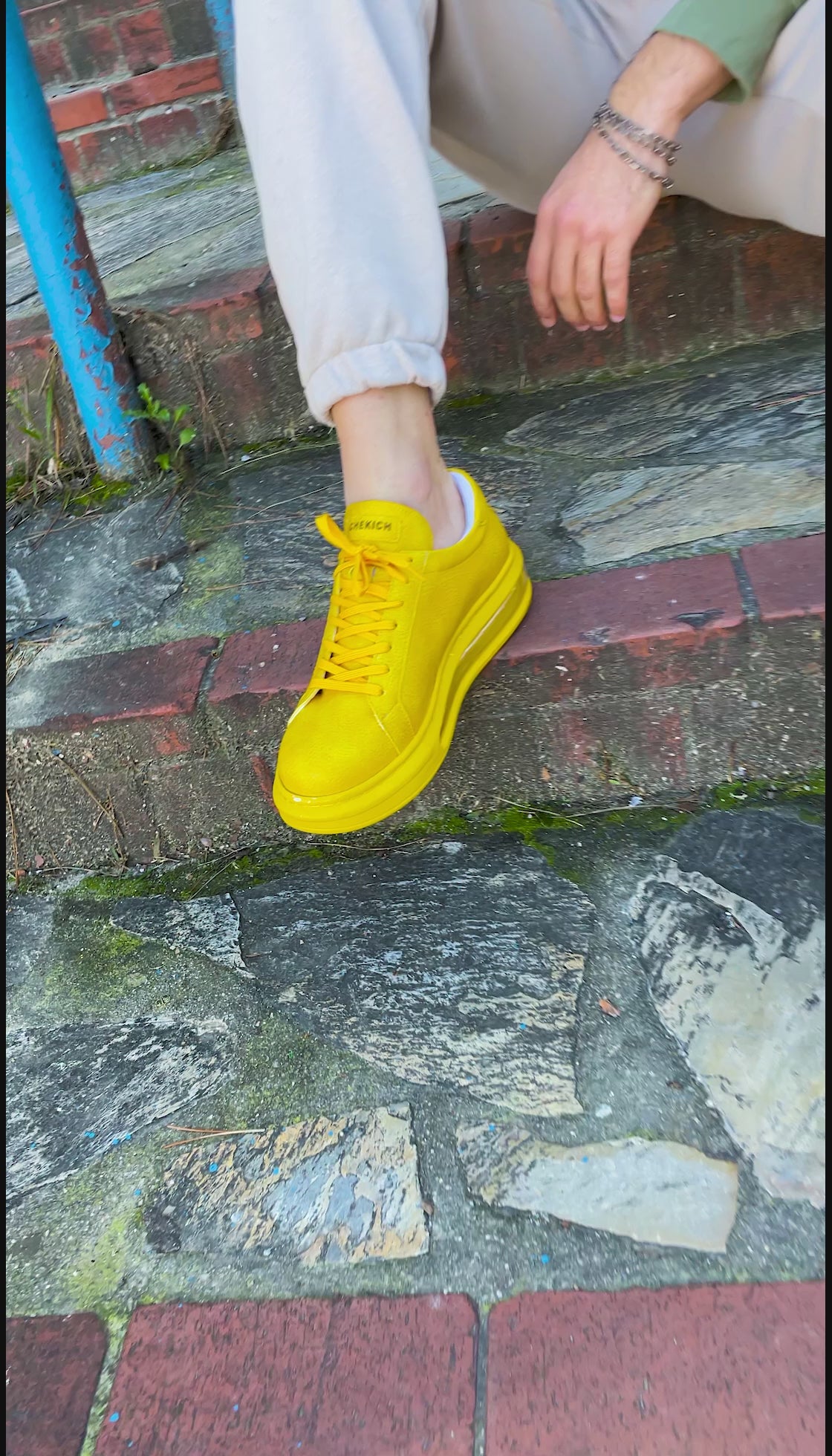 CH271 CRT Ariaso Herren Sneaker Gelb